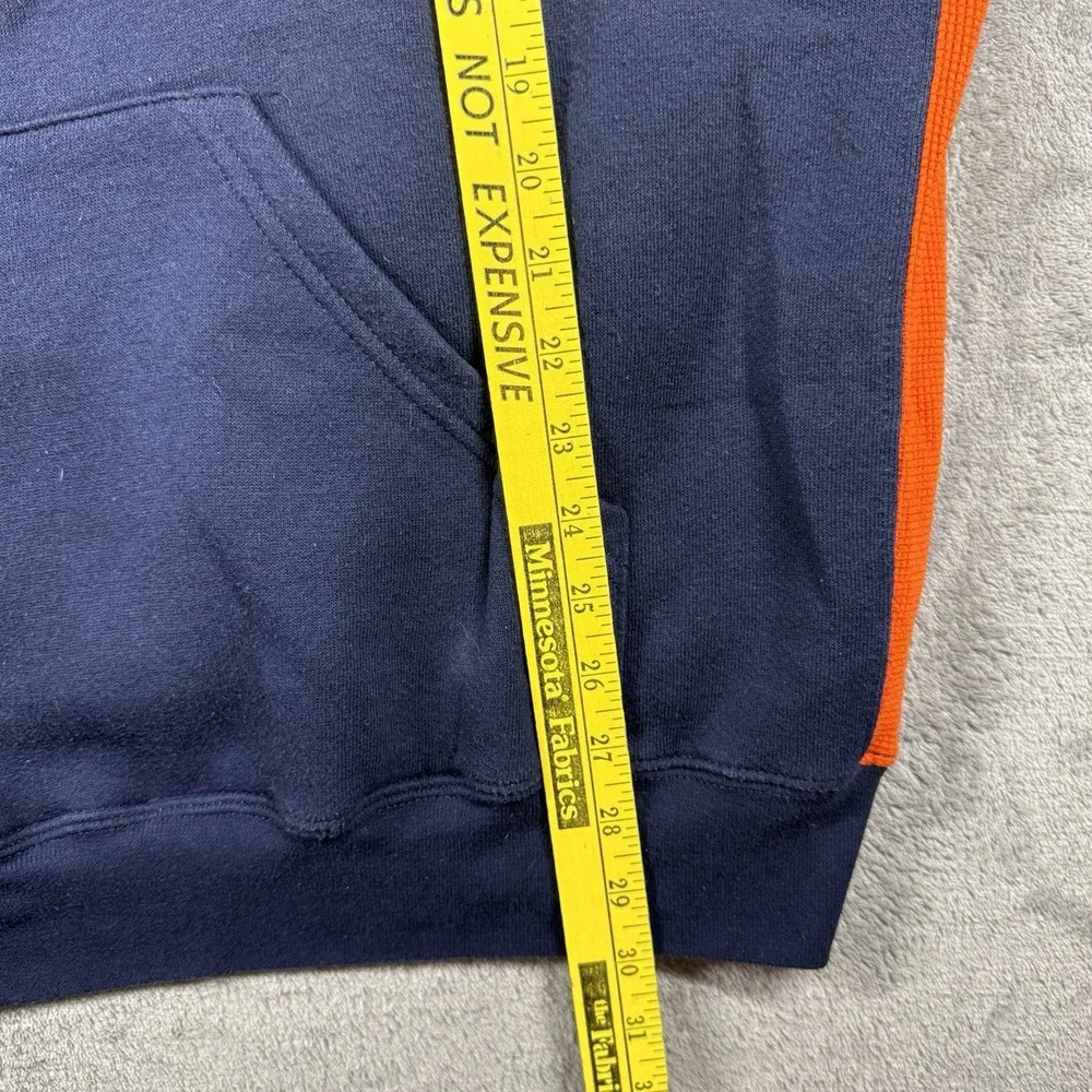 Vintage Auburn Tigers 90s Y2K Hoodie Blue Orange‎ 2XL NCAA Soffe